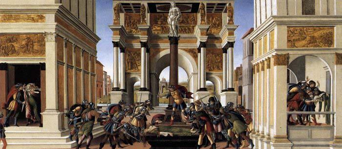 Sandro Botticelli The Story of Lucretia Sweden oil painting art